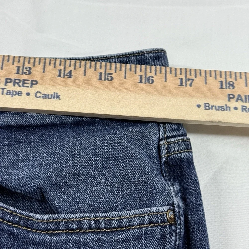 Warp + Weft ORD Chicago Straight‎ Jeans Mens 33x30 Undertow Stretch Denim Blue